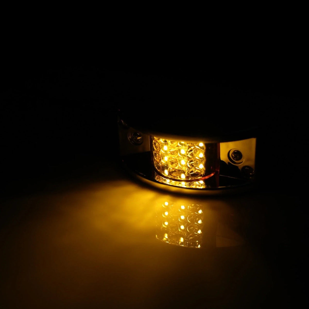 Set of 4 LED Amber Side Marker Tail Lights for Pickup Truck