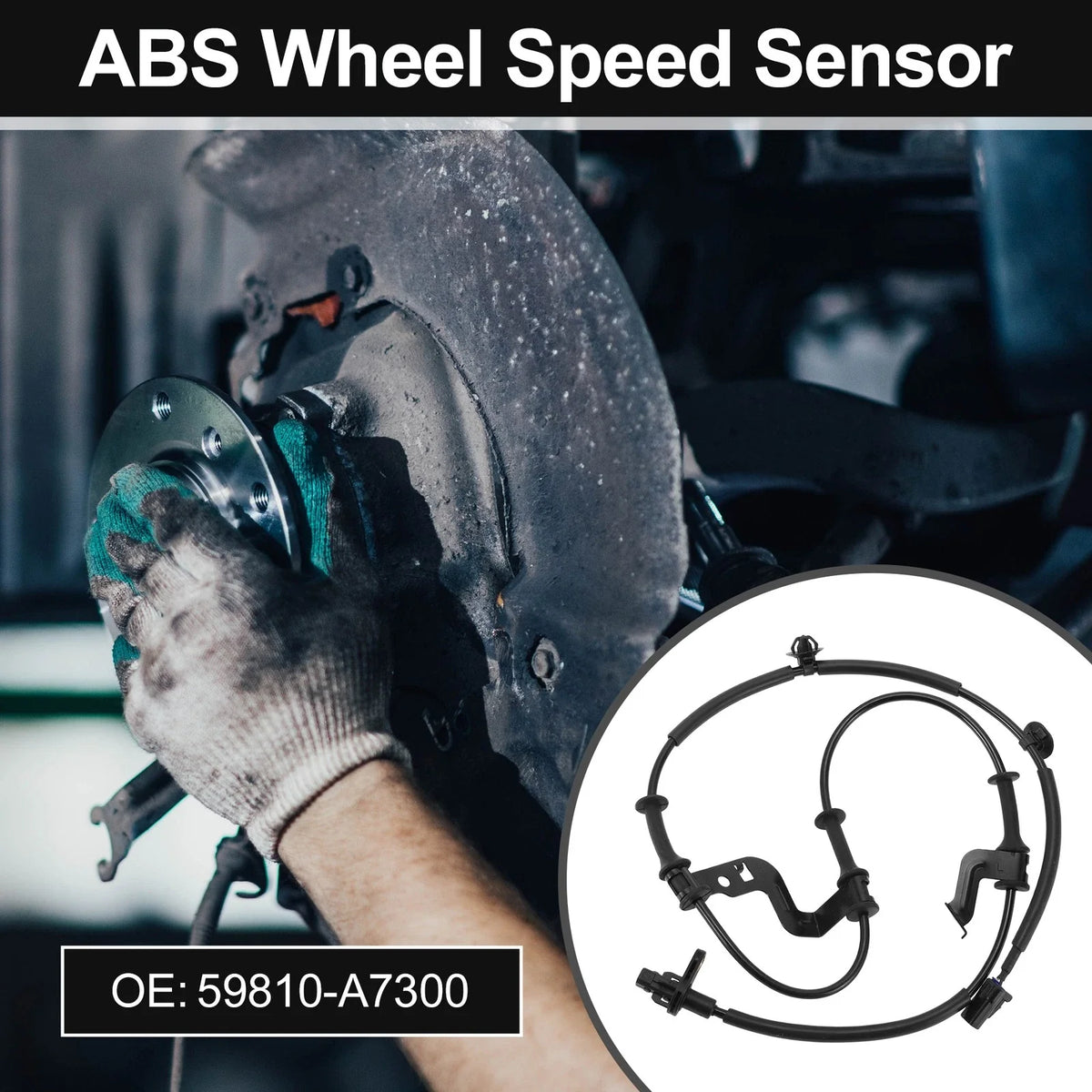ABS Wheel Speed Sensor No. 59810-A7300 for Kia Forte5 (2014–2018)