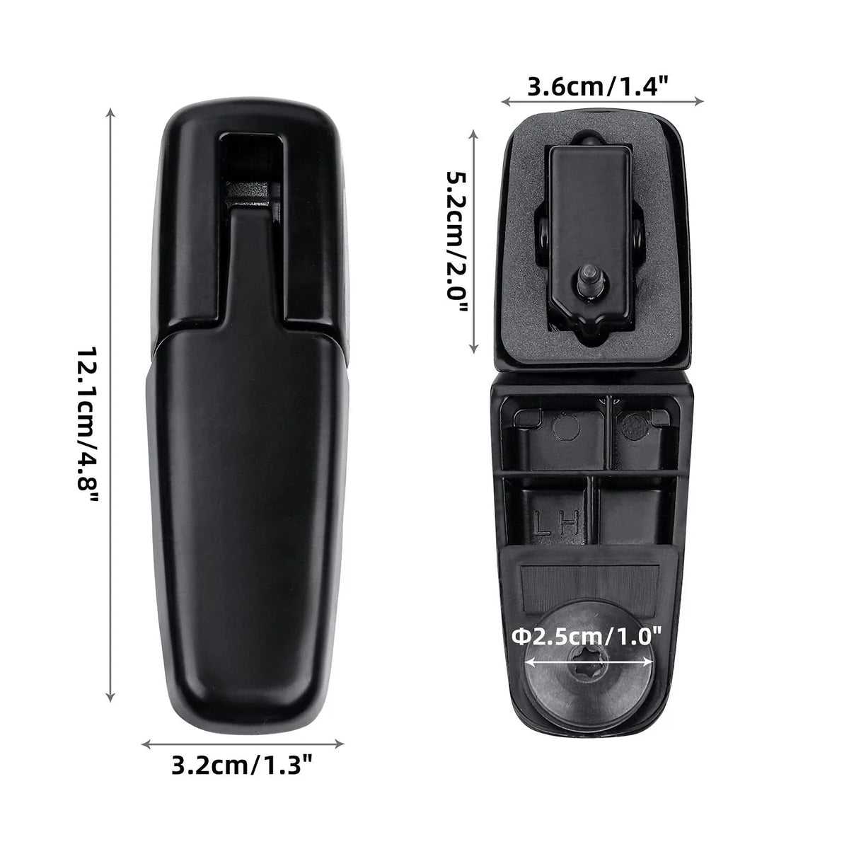 Set of 2 Rear Back Window Glass Hinges for Ford Escape (2001–2007) YL8Z78420A68BA