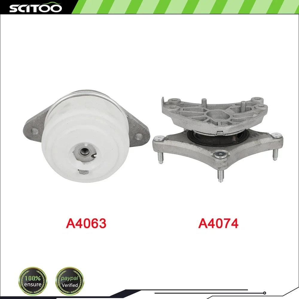 3 Engine Motor Mounts for Mercedes-Benz C250 (2010 to 2012)