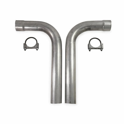 2.5" Dual Exhaust System for GM C/K 10 Half Ton (1973-1980) - Cherry Bomb