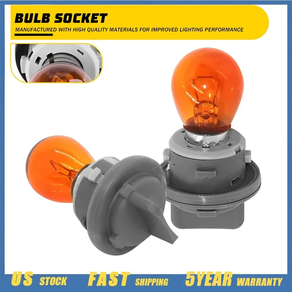 Turn Signal Bulb Socket Set for Hyundai Accent Elantra (H) - 2 Pieces