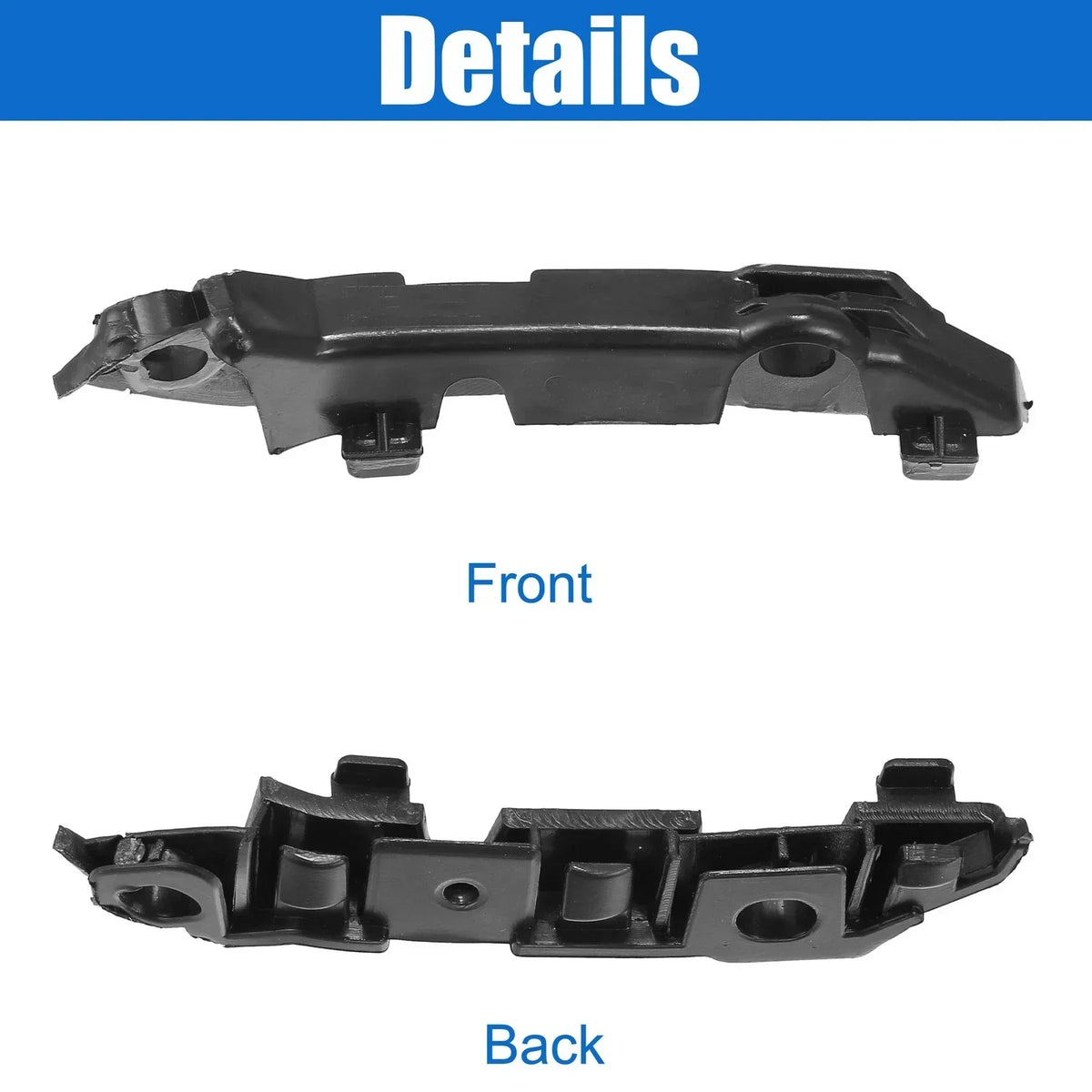 Front Upper Bumper Support Brackets Left & Right for Mercedes-Benz C43