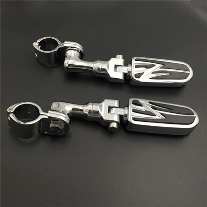 Adjustable FootPeg for Triumph Rocket/Suzuki (1-1/2" Chrome)