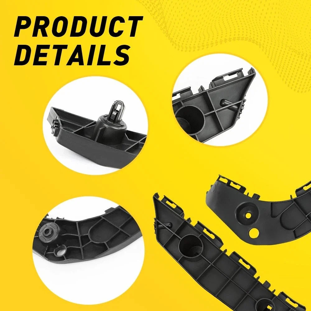 Front Bumper Support Mounting Brackets Pair for Toyota 4Runner (2014–2021)