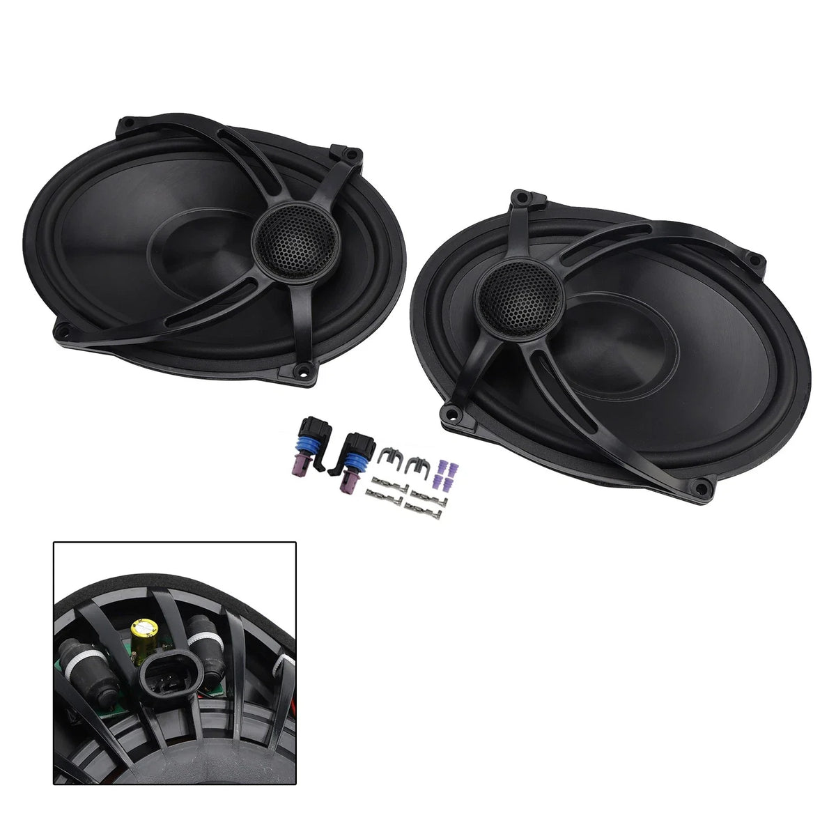 5"x7" Speakers for Harley Road Glide FLHR Saddlebag Lids 1994-2024