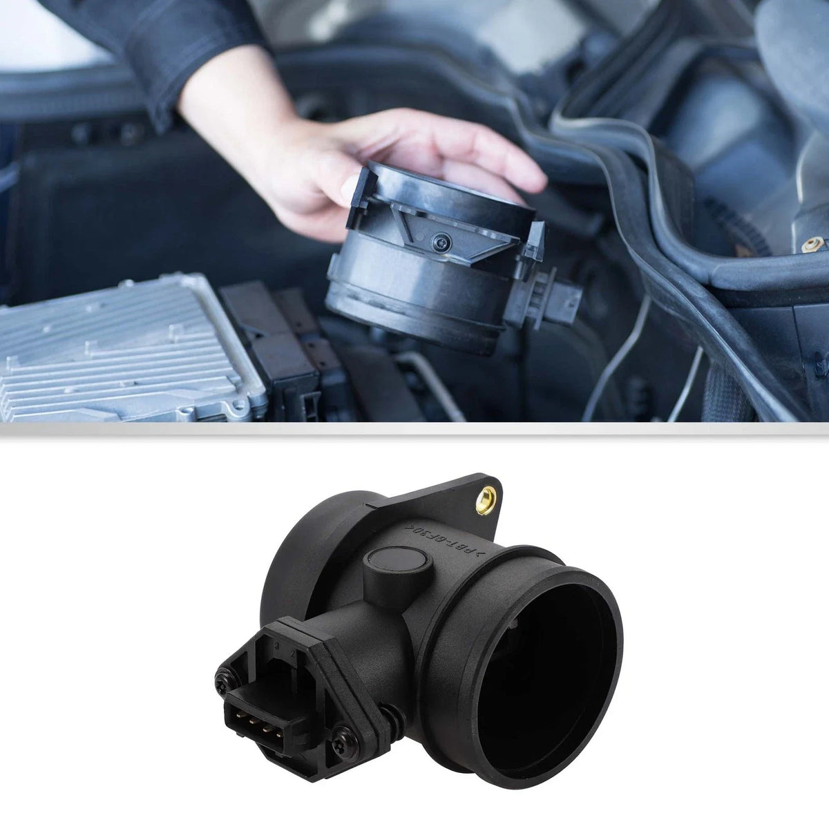Mass Air Flow Sensor Assembly for Volkswagen Jetta Golf (1993–1998) No. 986280201