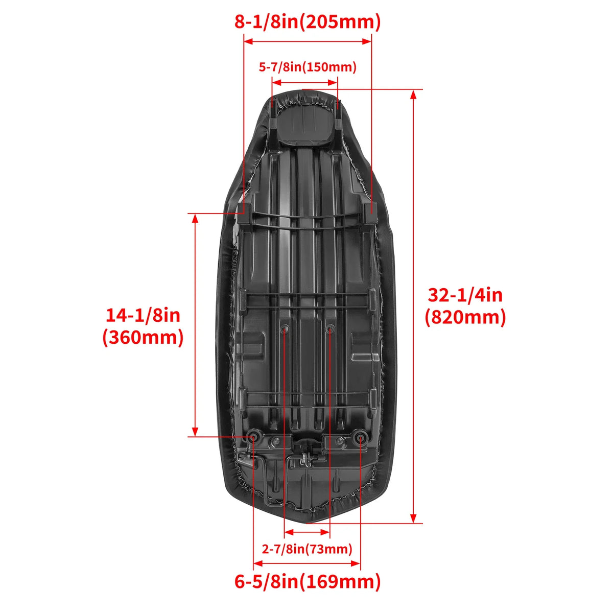 Complete Seat Plastic for Yamaha Raptor 350 YFM350R (2004–2013)