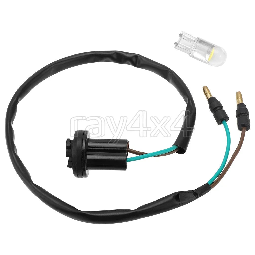 Taillight Socket Harness & Bulb for Honda TRX 300EX 400EX (1993–2009)