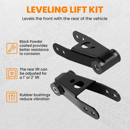 3" Front and 2" Rear Lift Kit for Ford Ranger 2WD 1998-2011