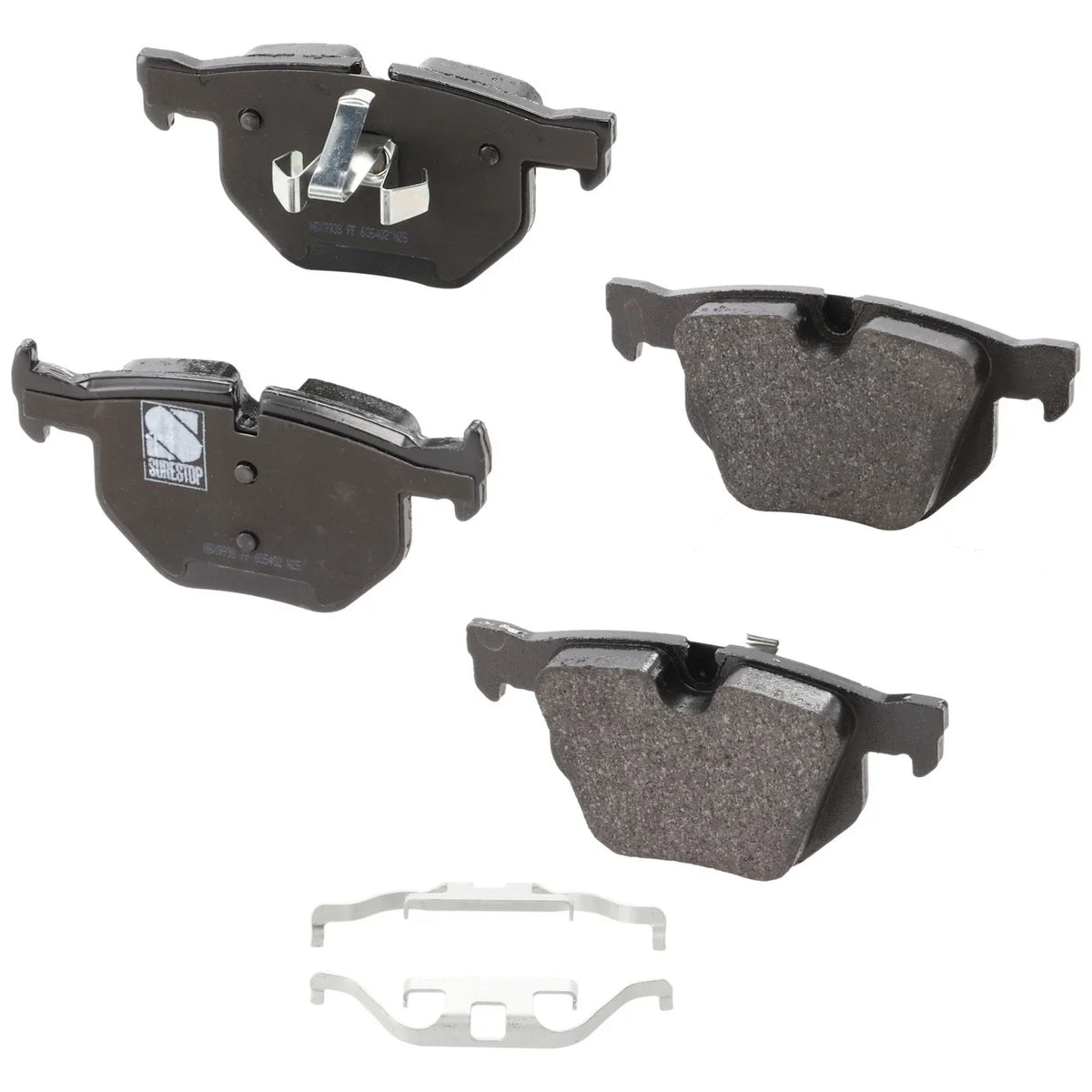 Rear Brake Pad Set for BMW 335i, X1, 330i, 330xi (2007–2015)