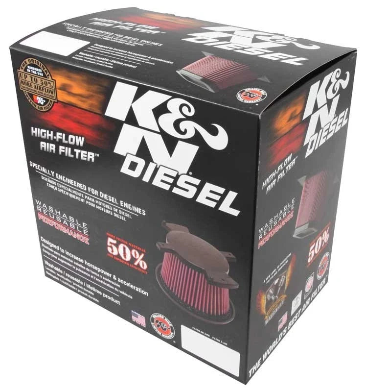 Engine Air Filter - K&N for Dodge Ram 2500 3500 (2010–2012)