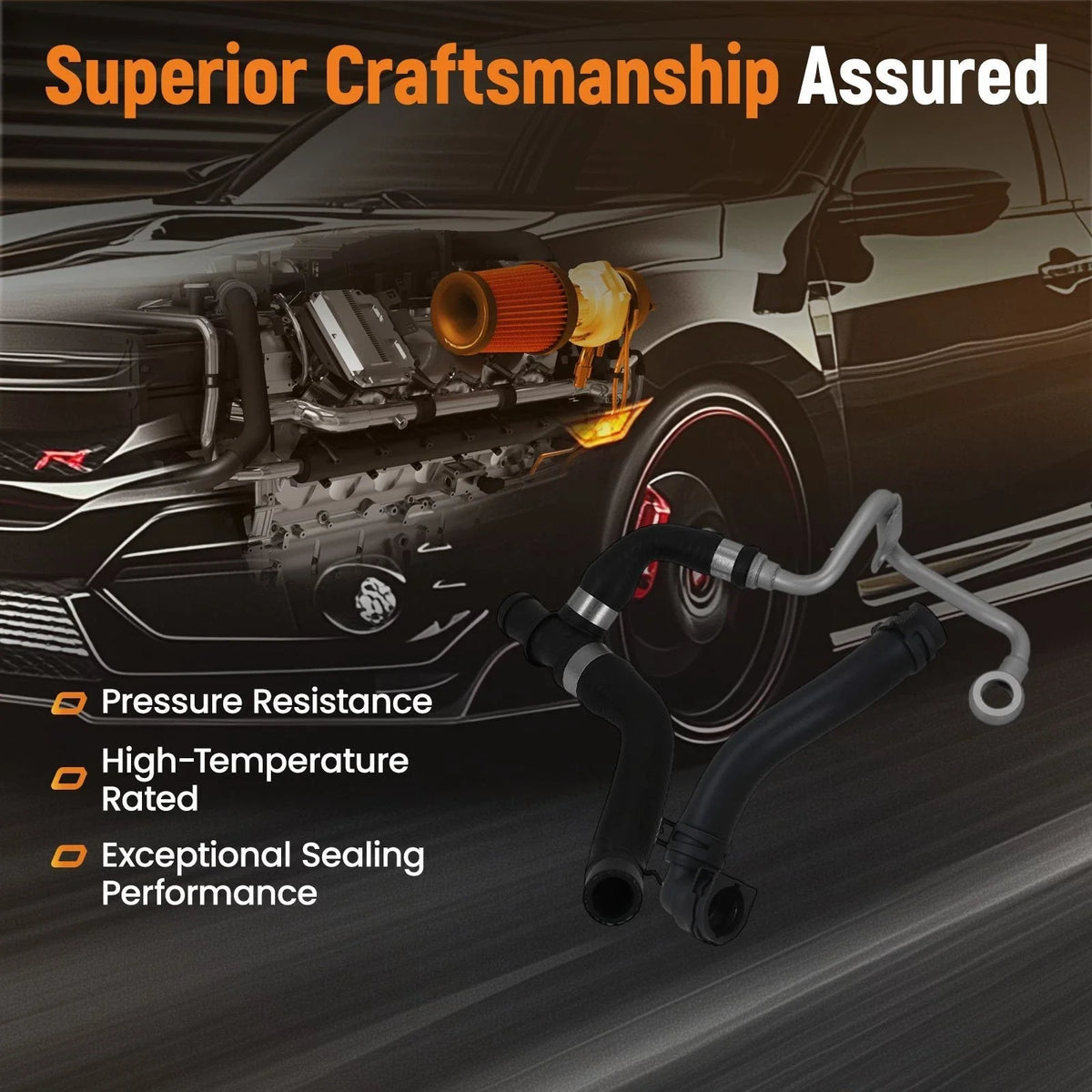 Turbo Coolant Return Line Pipe for Mini Cooper S (2011–2016)