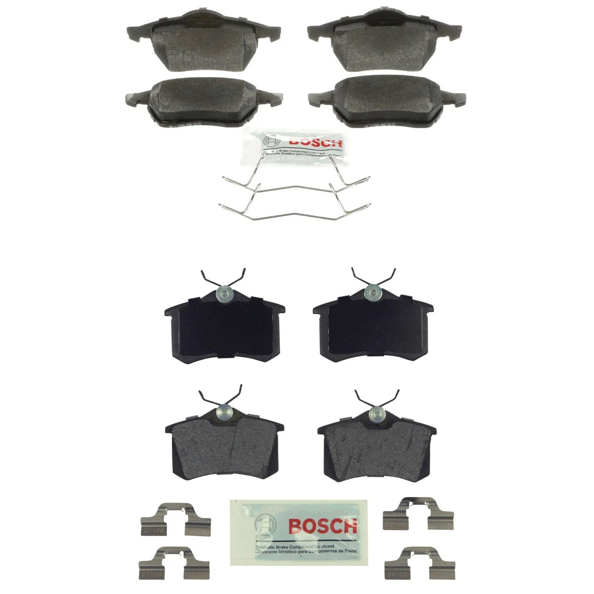 Bosch Blue Disc Brake Pad Kit for Audi TT Quattro, VW Jetta