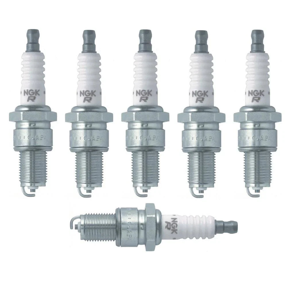 NGK V-Power Spark Plug Set (6 Pieces) for