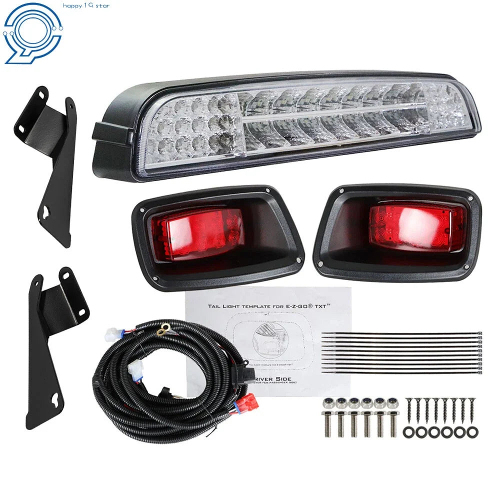 LED Light Bar Kit with Taillights for EZGO TXT (1996–2013)