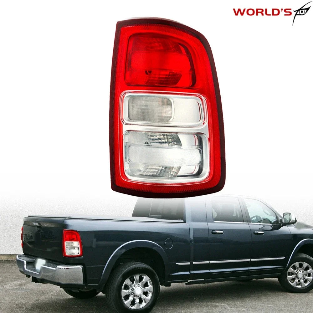 Chrome Bezel Halogen Tail Light for RAM 2500 3500 (2019–2024)