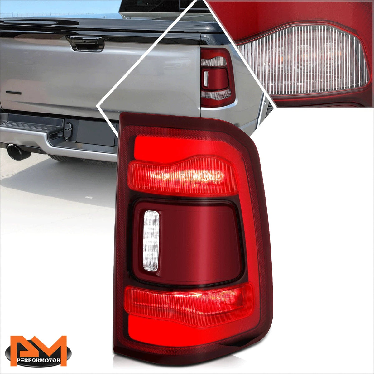 Taillight Assembly Chrome RH Side for Ram 1500 (2019–2024)