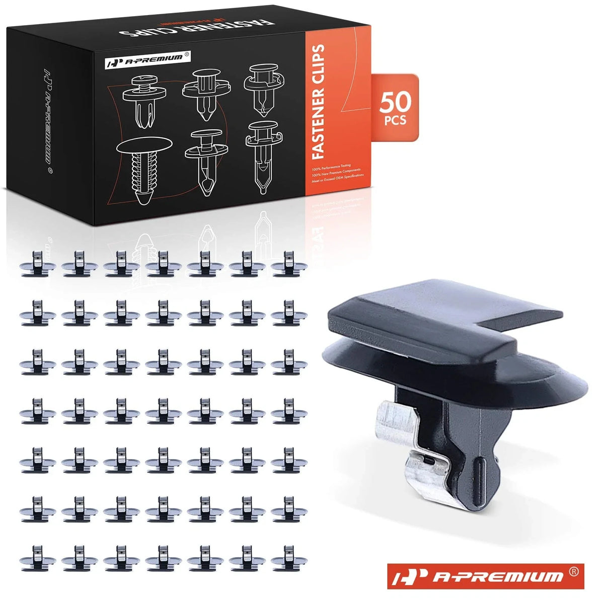 50Pcs Trim Fastener Clips for Chevy