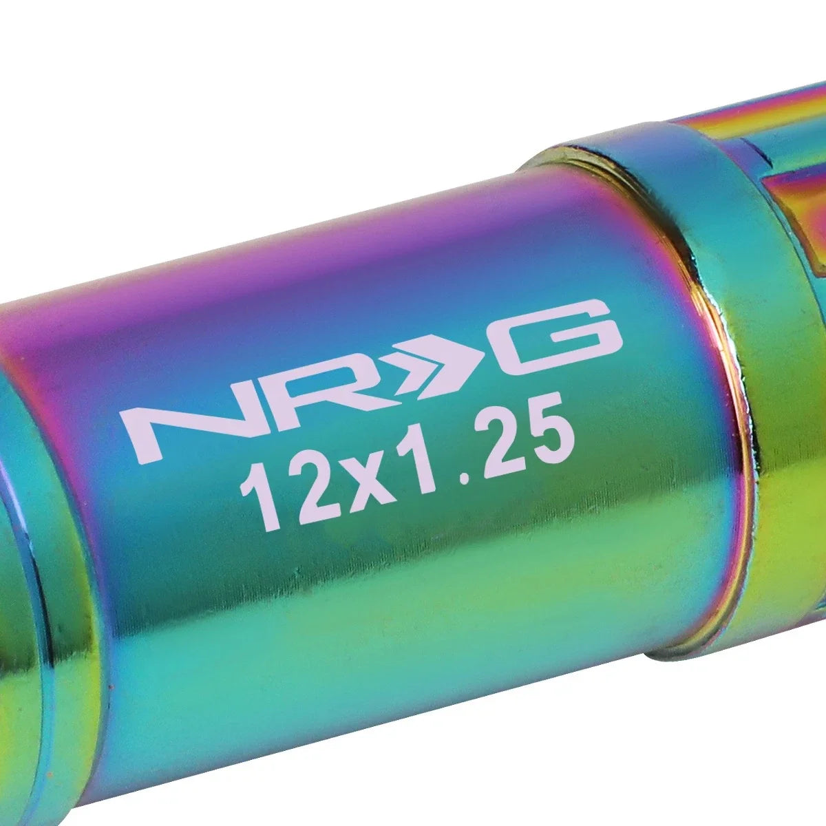 Set of 20 NRG Neo Chrome M12x1.25 Close End Spline Drive Lug Nuts