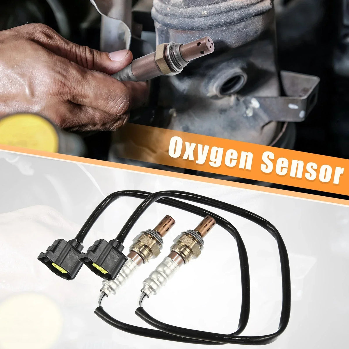 Oxygen Sensors Set of 2 for Dodge Ram 3500 (2010-2018)