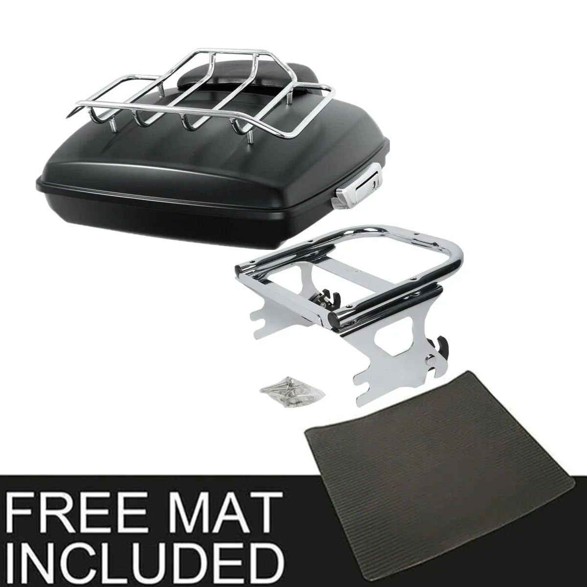 Razor Trunk Backrest Mount for Harley Touring Street Glide 1997-2008
