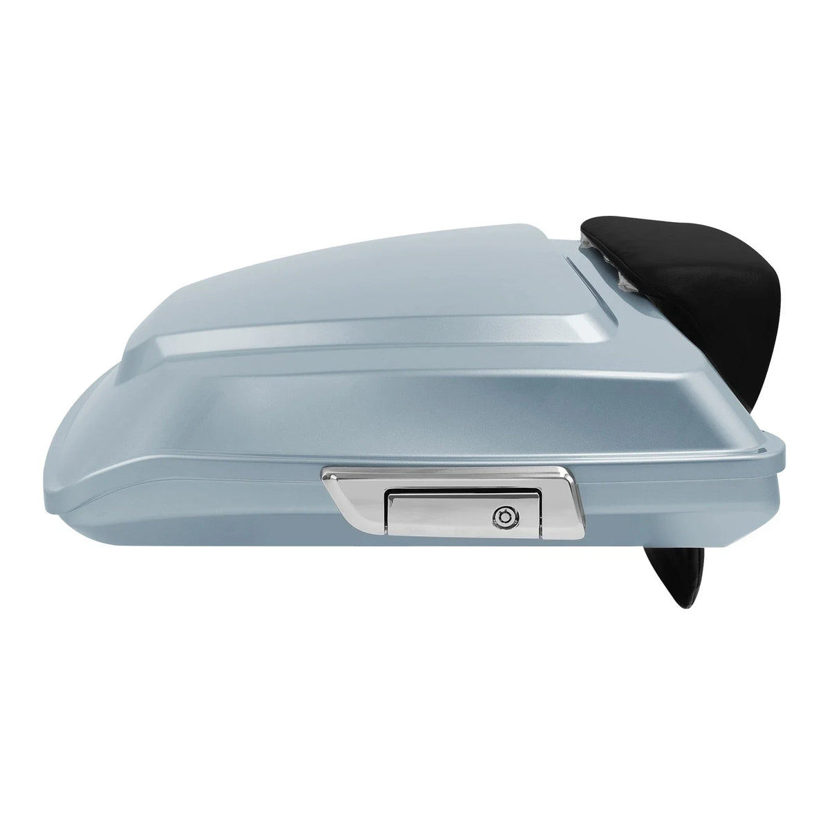 Trunk Backrest Silver Razor for Harley Touring Models 2014-2023