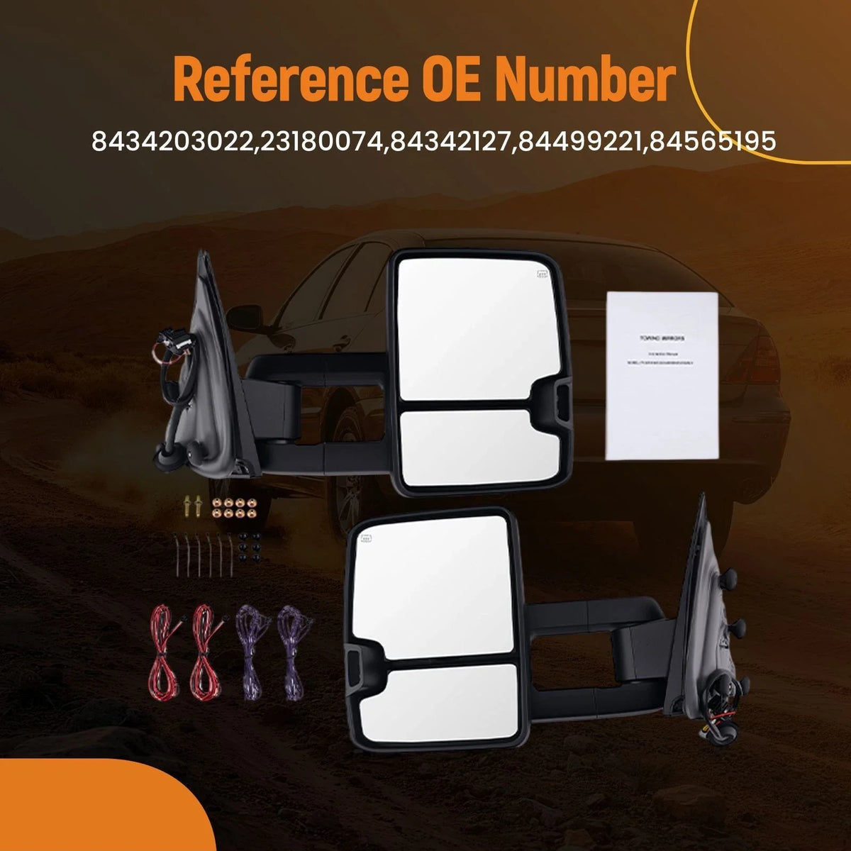 Side Mirror Extendable for Silverado/Sierra HD (2014–2019) 22820384