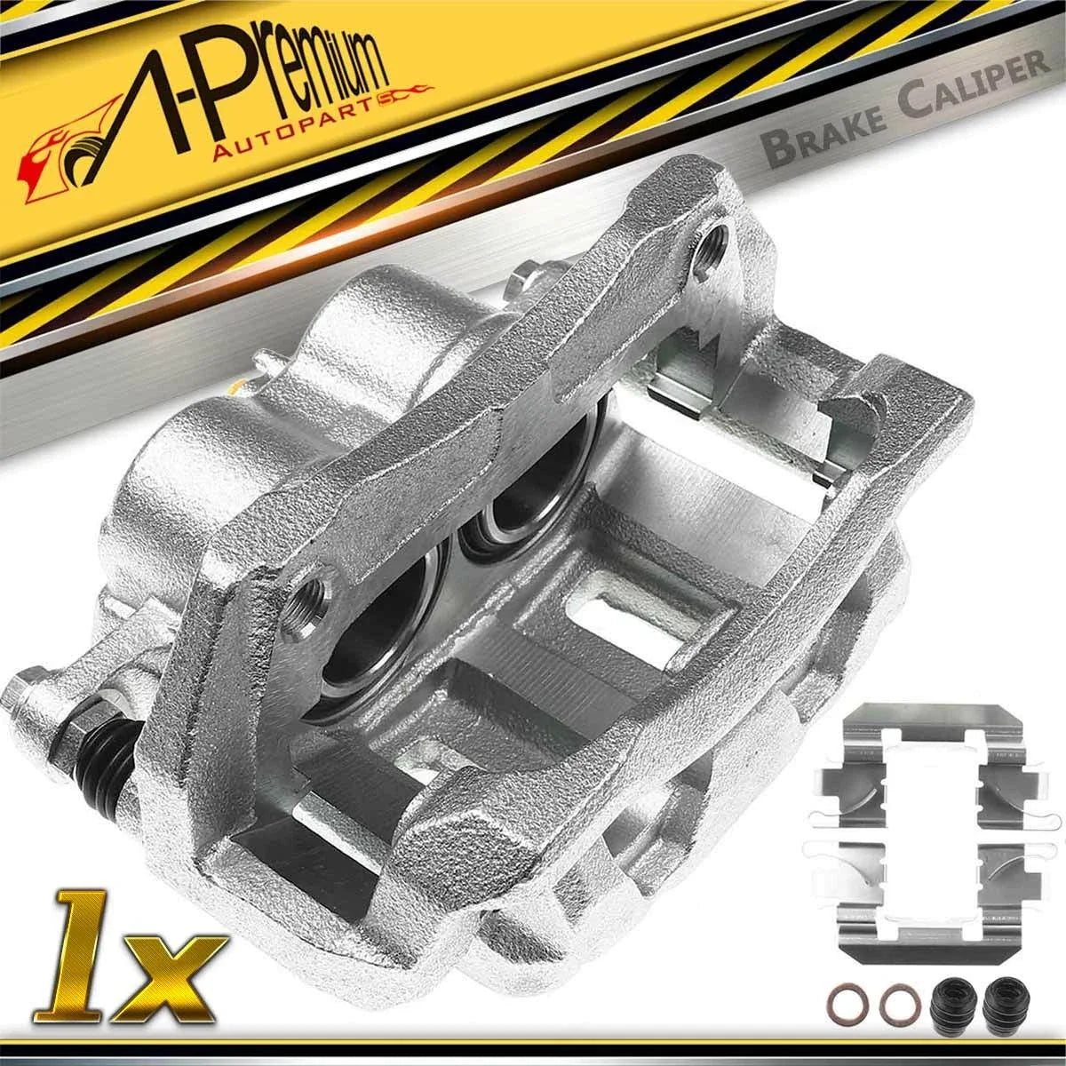 Front Right Brake Caliper with Bracket for Honda CR-V, Crosstour (2012–2016)