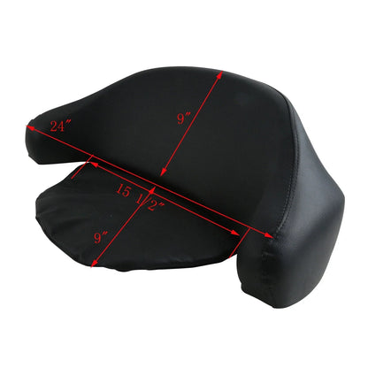 Chopped Backrest Rack for Harley Touring Models 1997-2008