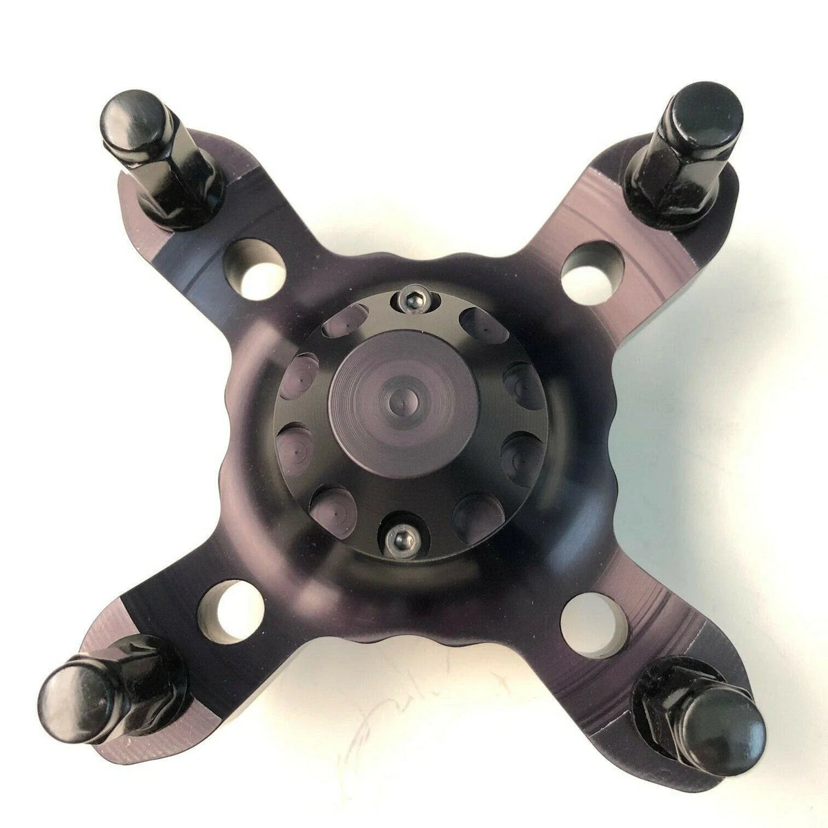 Lonestar LSR Billet Front Wheel Hub Black for Honda TRX 400EX 400X 450R 450ER