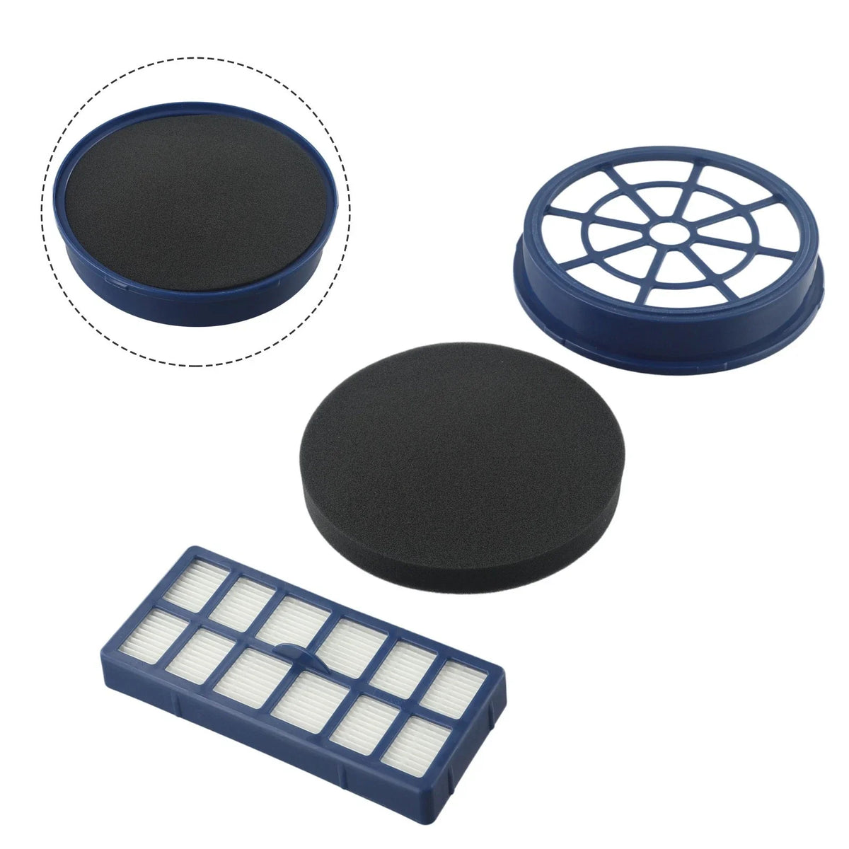 Pre-motor Exhaust Filter for