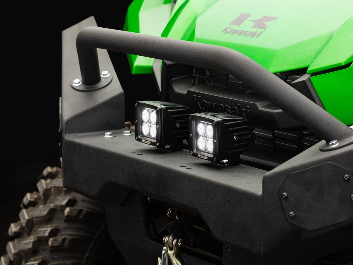 3" Flood Pattern LED Cube Lights for SuperATV (Includes 1.75 Brackets)