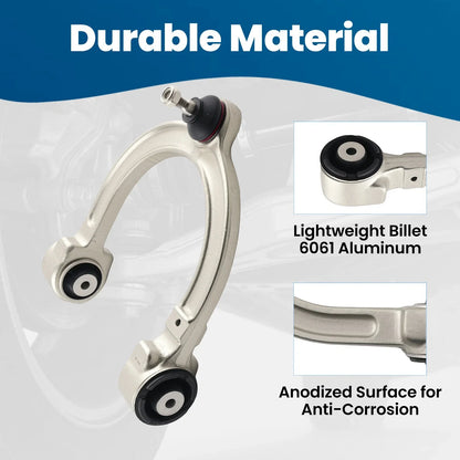 Front Upper Control Arm Set of 2 for Mercedes-Benz E300 E320 E350 E500 (1996–2009)