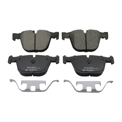 Bosch QuietCast Rear Ceramic Brake Pads for BMW E60 E63 E65 E70 F15 E71 F16 (2007–2019)