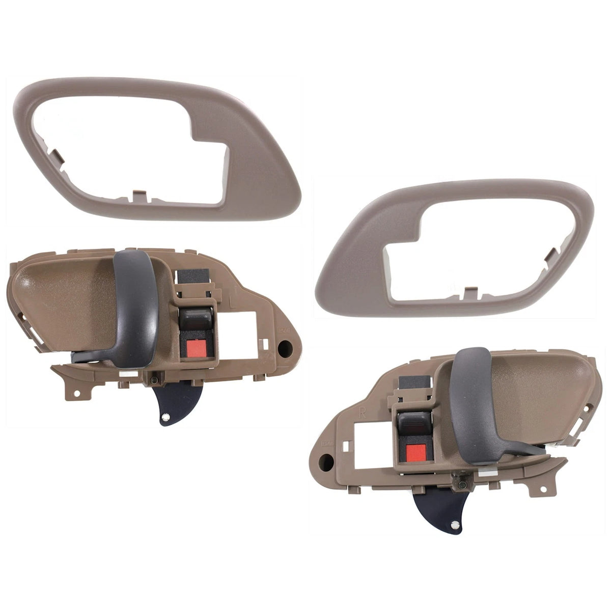 Door Handle Trim Set for Chevy (2010–2015) - Front Driver & Passenger Side