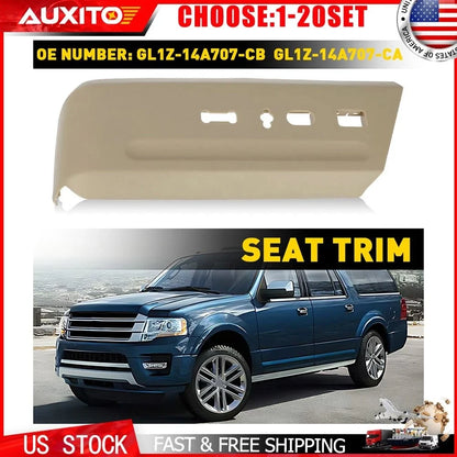 2015-2017 Ford Expedition Left Side Seat Control Switch Housing - Beige