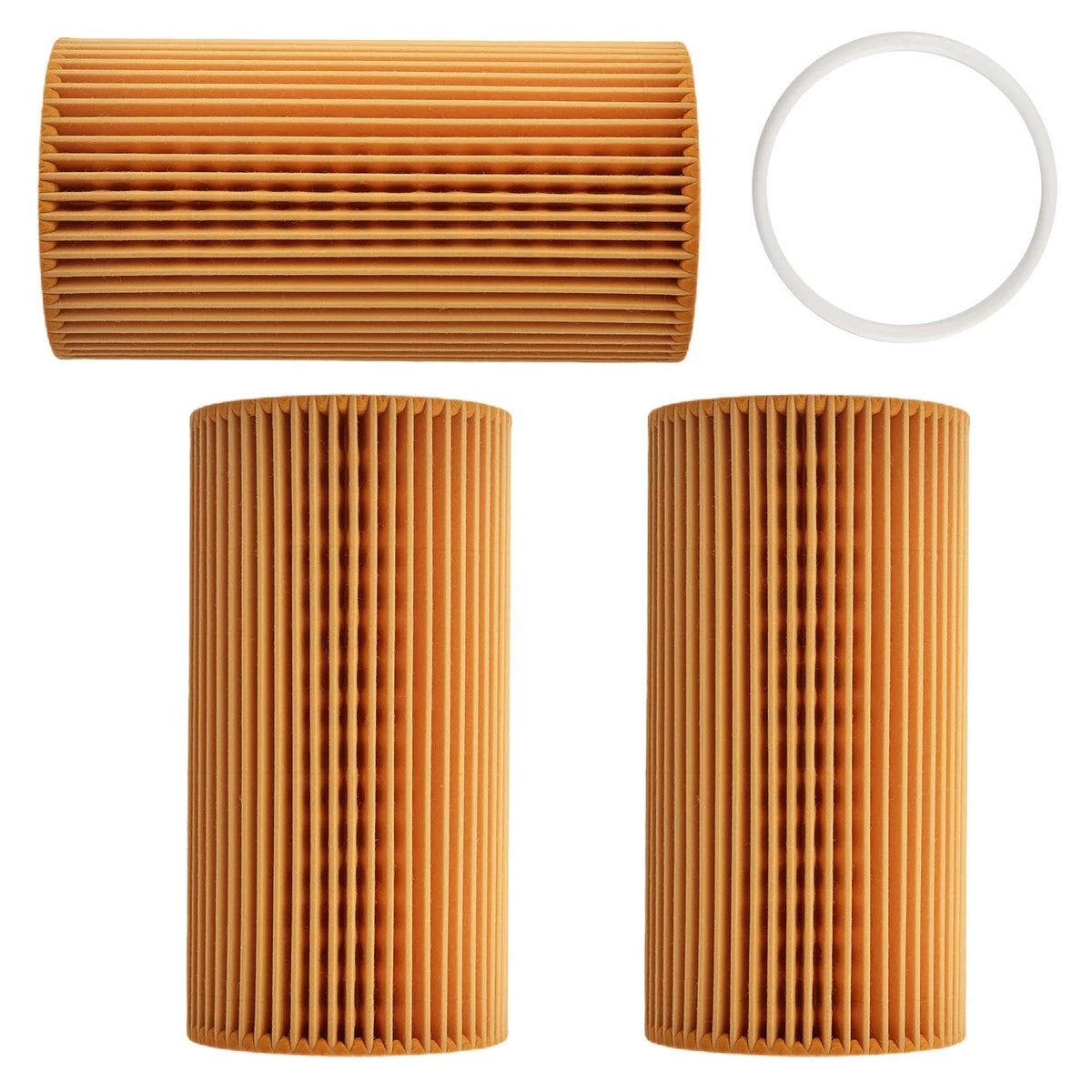 Engine Oil Filter Set of 3 for Volvo XC60 XC70 (2015–2016)