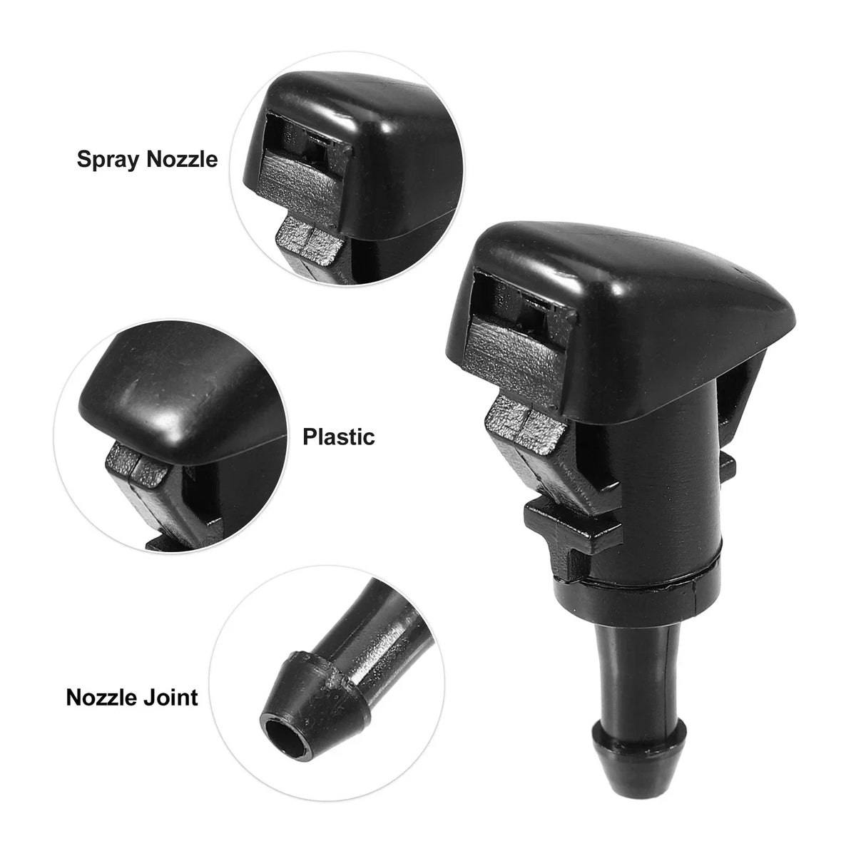 Front Washer Nozzle Set for Dodge Charger
