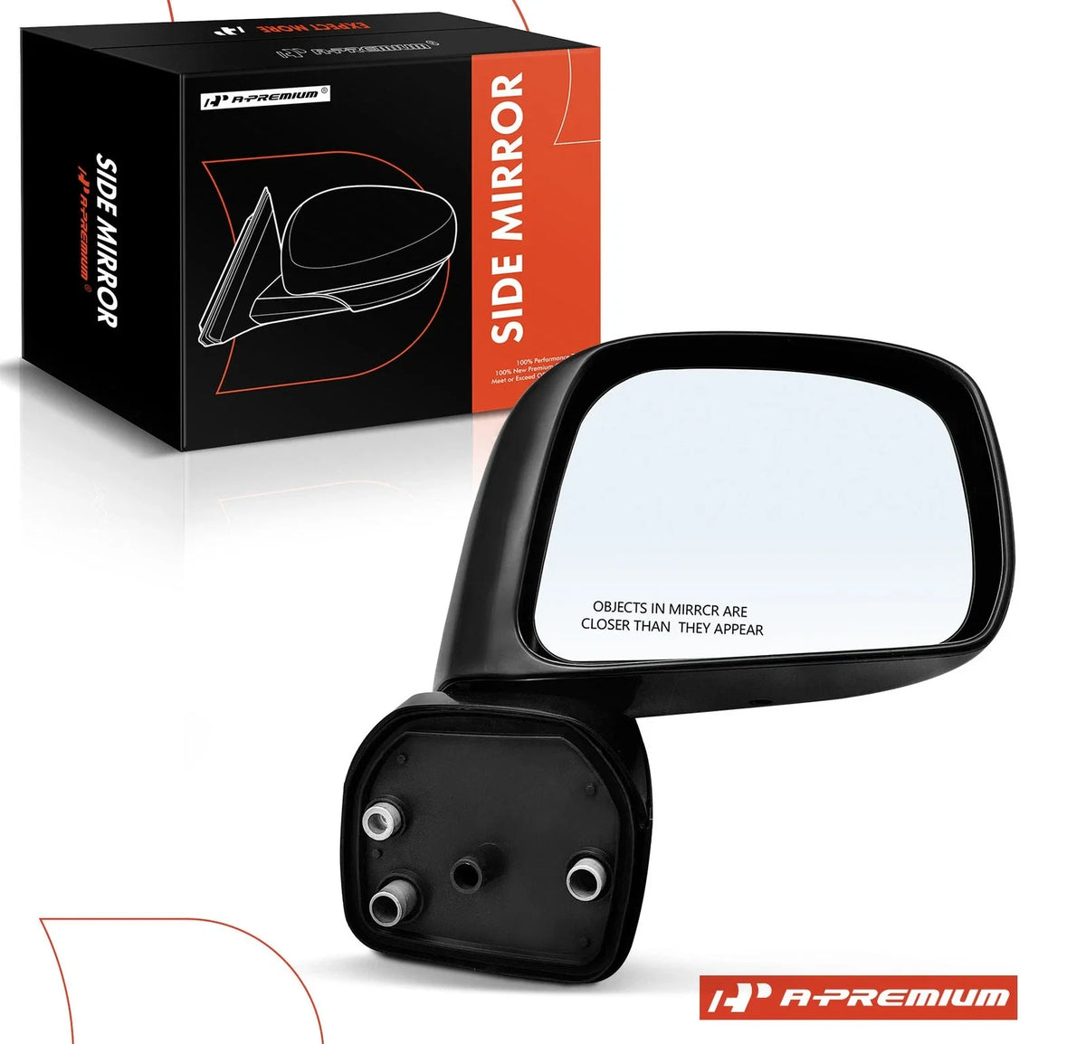 Manual Passenger Mirror for Nissan Versa (2009–2011)