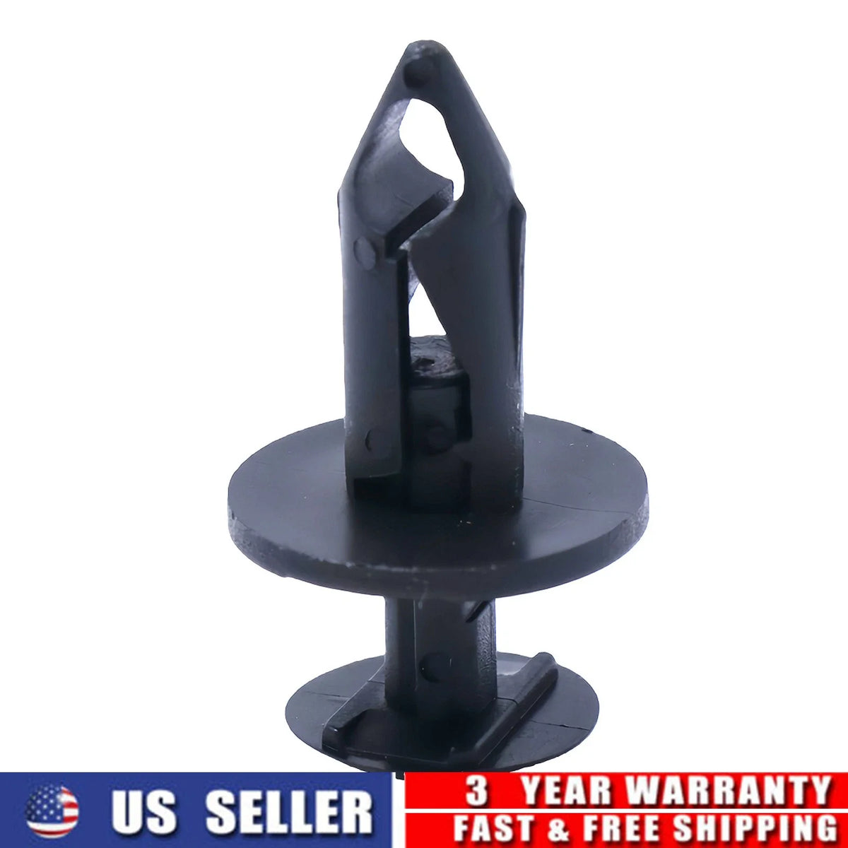 100 Bumper Retainer Clips for Auto Car (8mm)