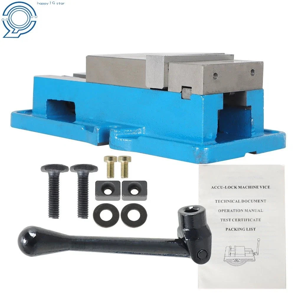 3" Bench Vise Clamp for Lockdown on CNC Milling & Drilling