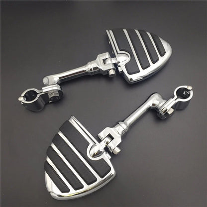 Adjustable Chrome Foot Peg 1.5" Long for Triumph Rocket 3 (2004–2023)
