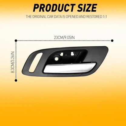 Black Housing Door Handle Inner for 2007-2013 Silverado 1500 Front LH RH
