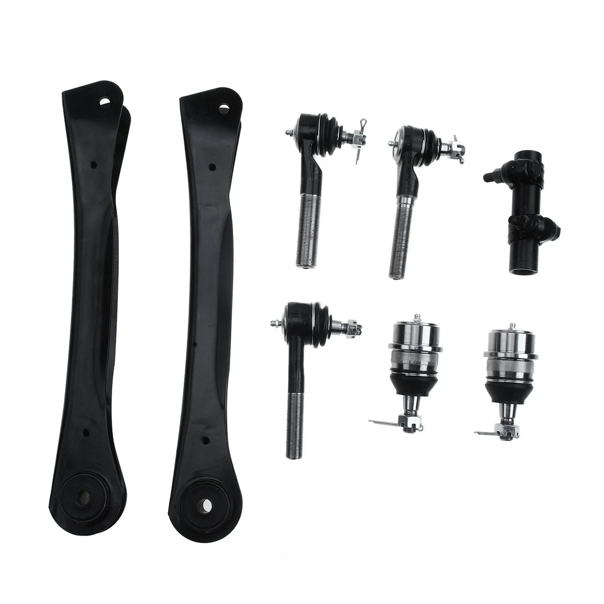 8 Front Upper Control Arm Ball Joints & Tie Rod Ends for Jeep Cherokee 97-01