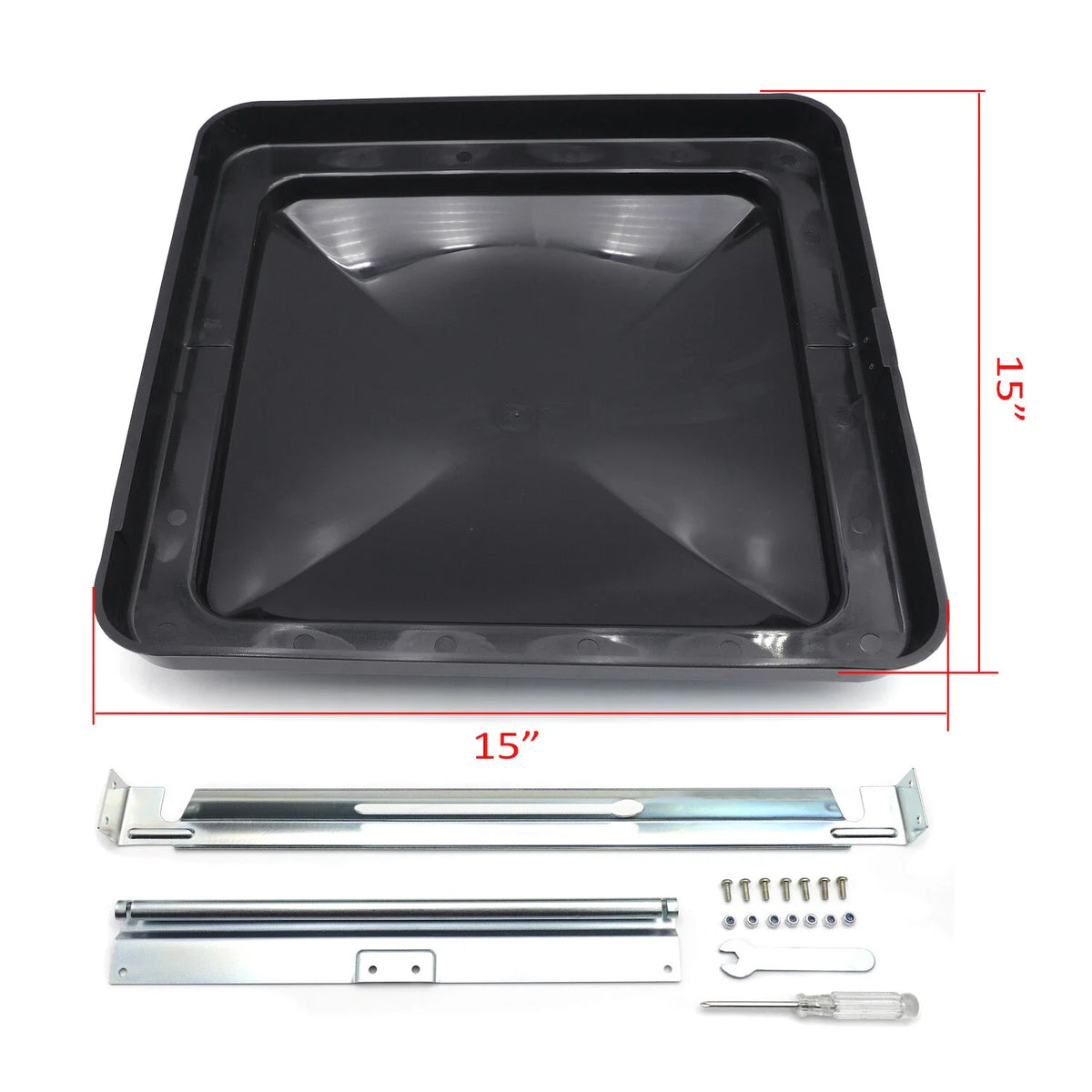 2Pcs Replacement Roof Vent Lid Cover for Ventline Camper RV Trailer (14")