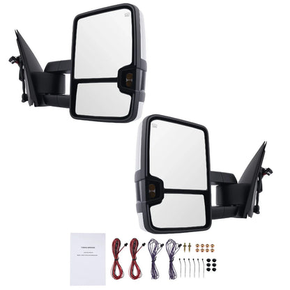 Side Mirror Extendable for GMC Sierra/ Chevrolet Silverado HD 2014-2019