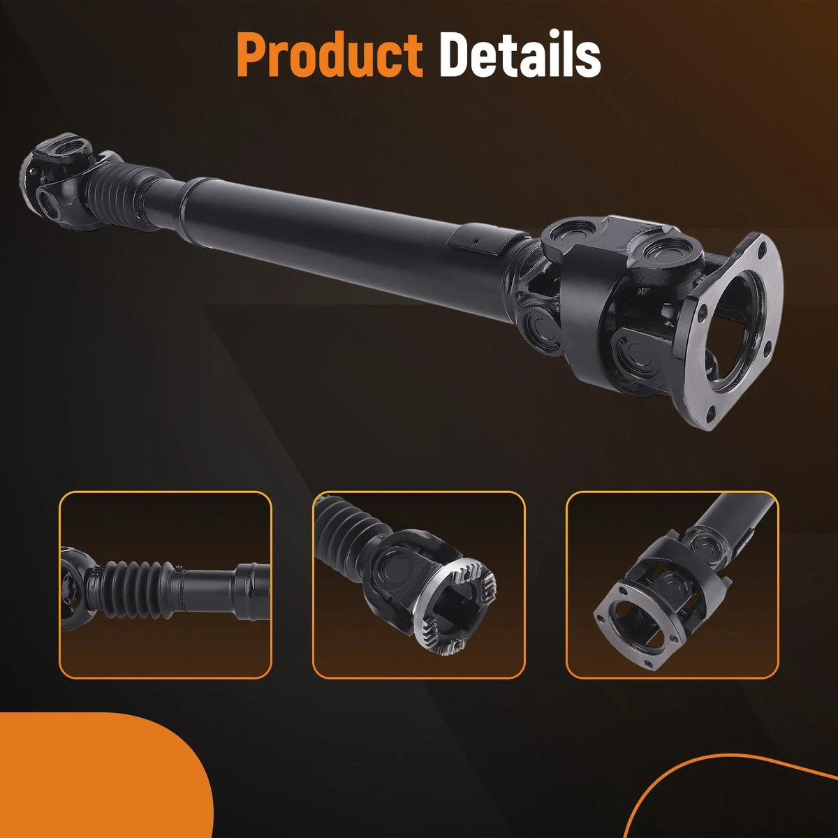 Front Driveshaft for 2003-2009 Dodge Ram 2500 3500 V8 5.7L 4WD 938-161