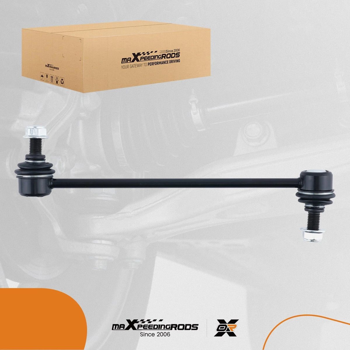 Front Right Sway Bar Link for Toyota Sienna (2004–2010) Steel