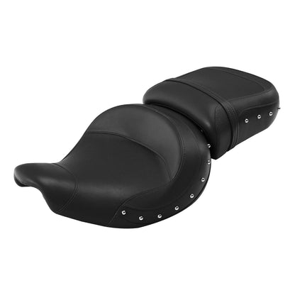 Black Seat Set (Driver & Passenger) for Indian Chieftain Roadmaster 2014-2023